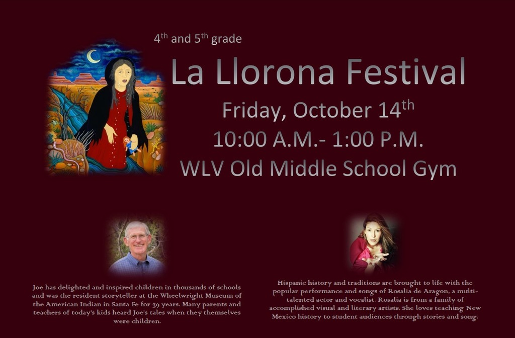 Union Students will be attending La Llorona Festival October 14, 2020